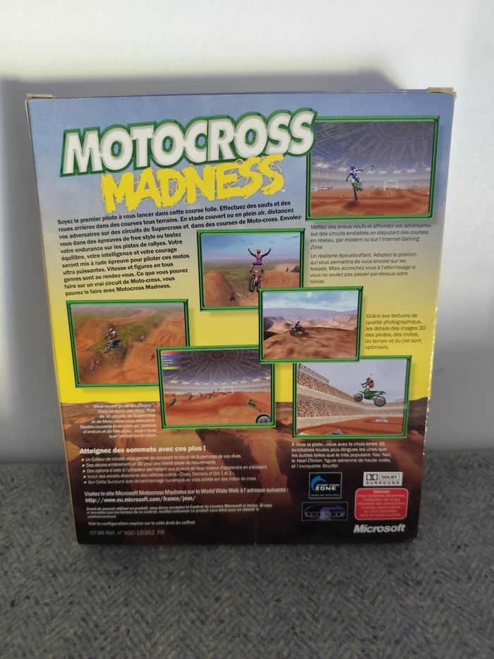 Jeu pc Big box motocross madness - photo numéro 2