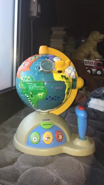 Globe 🌍 pour enfant interactif