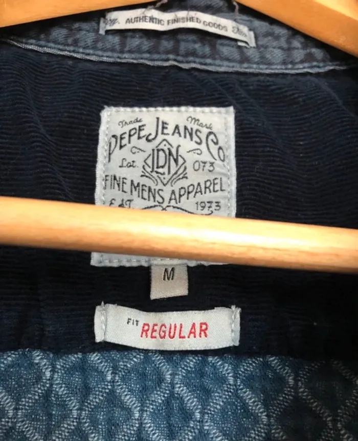 Sur chemise fit regular aspect vieilli épaisse belle coupe Pepe Jeans London M - photo numéro 11