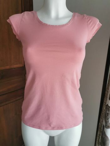 T-shirt rose manches courtes femme Clokhouse taille M