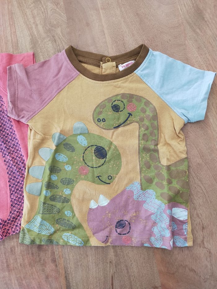 Lot de 3 t-shirts dinosaure 🦕 18 mois - photo numéro 3