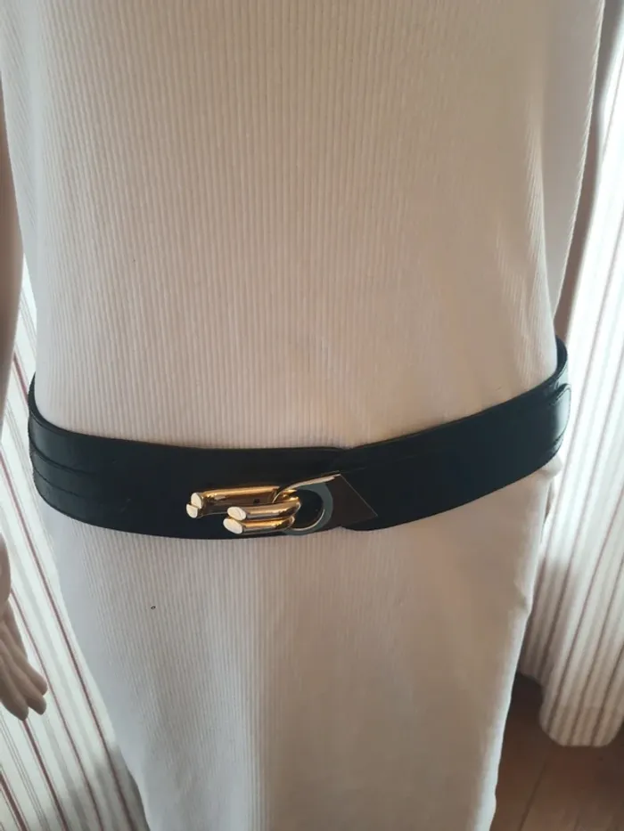 Jolie Ceinture cuir Angelo de Lombardi 85cm - photo numéro 7