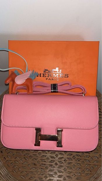 Sac rose hermes 