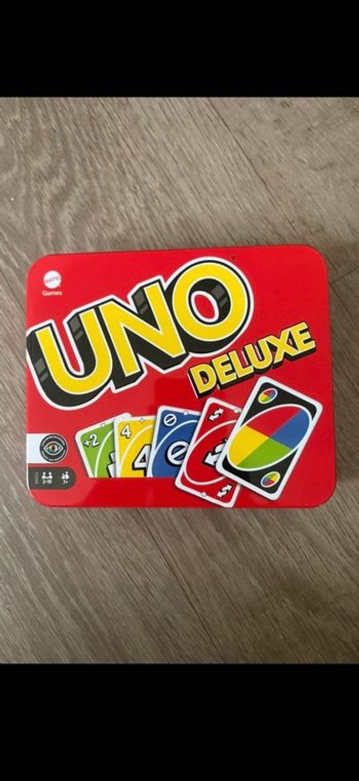 Jeu de société UNO deluxe - photo numéro 1