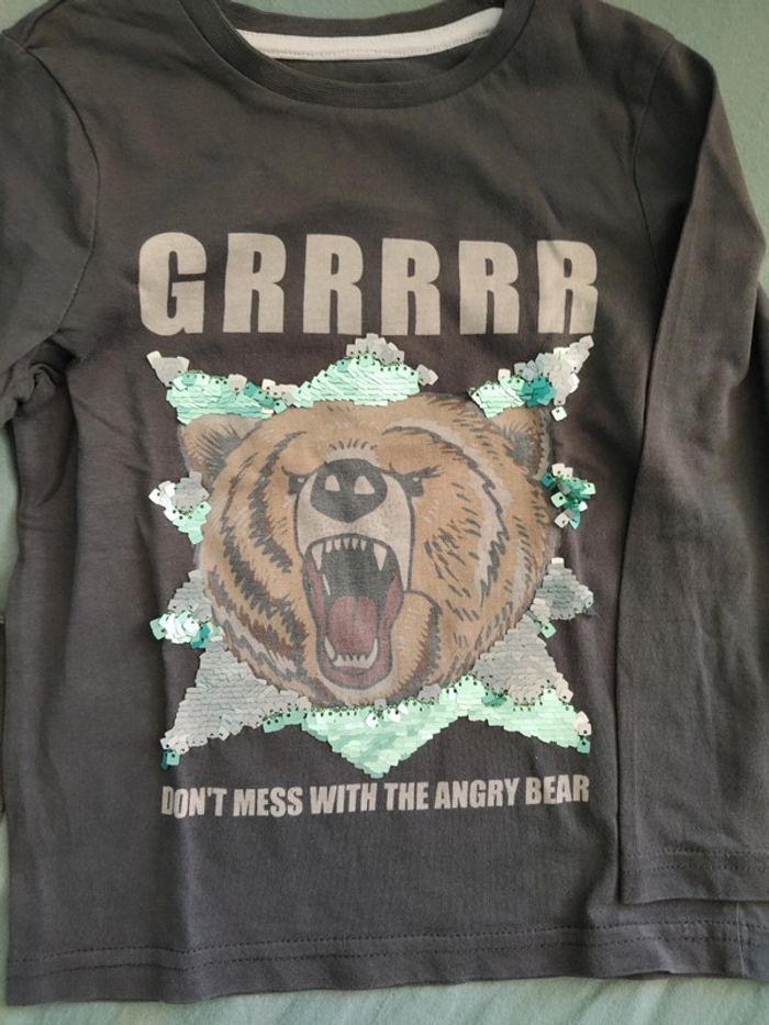 2 t-shirts manches longues - photo numéro 4