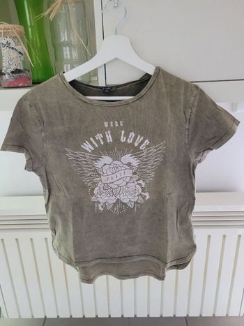 Tee-shirt kaki