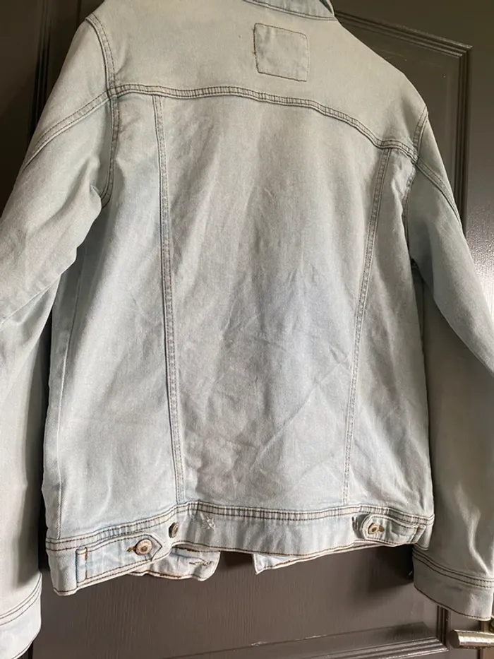 Veste en jean Homme Zara taille M - photo numéro 7