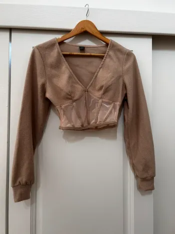 Top polaire femme
