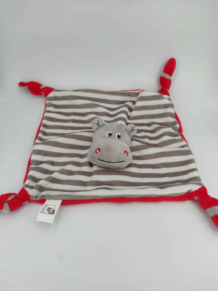 Doudou Plat Hippopotame Banque Populaire