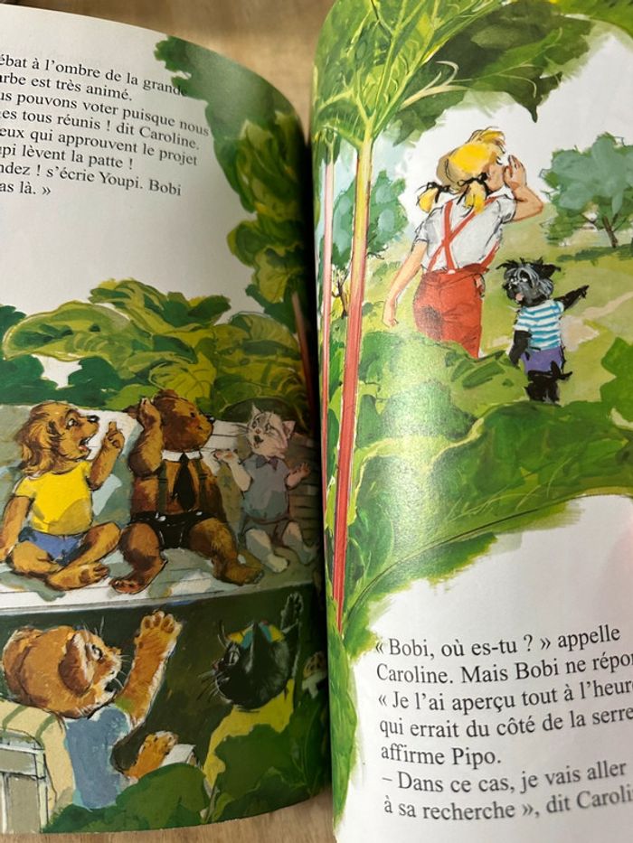 Livre rare difficile à trouver Caroline et le potager ensorcelé jardin bd album Pierre Probst - photo numéro 6