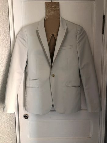 Veste blanche H&M T 50 portée 1 fois