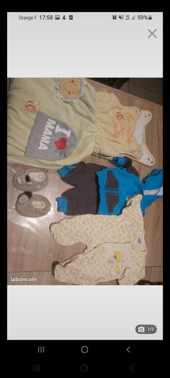 Lot hiver trois mois