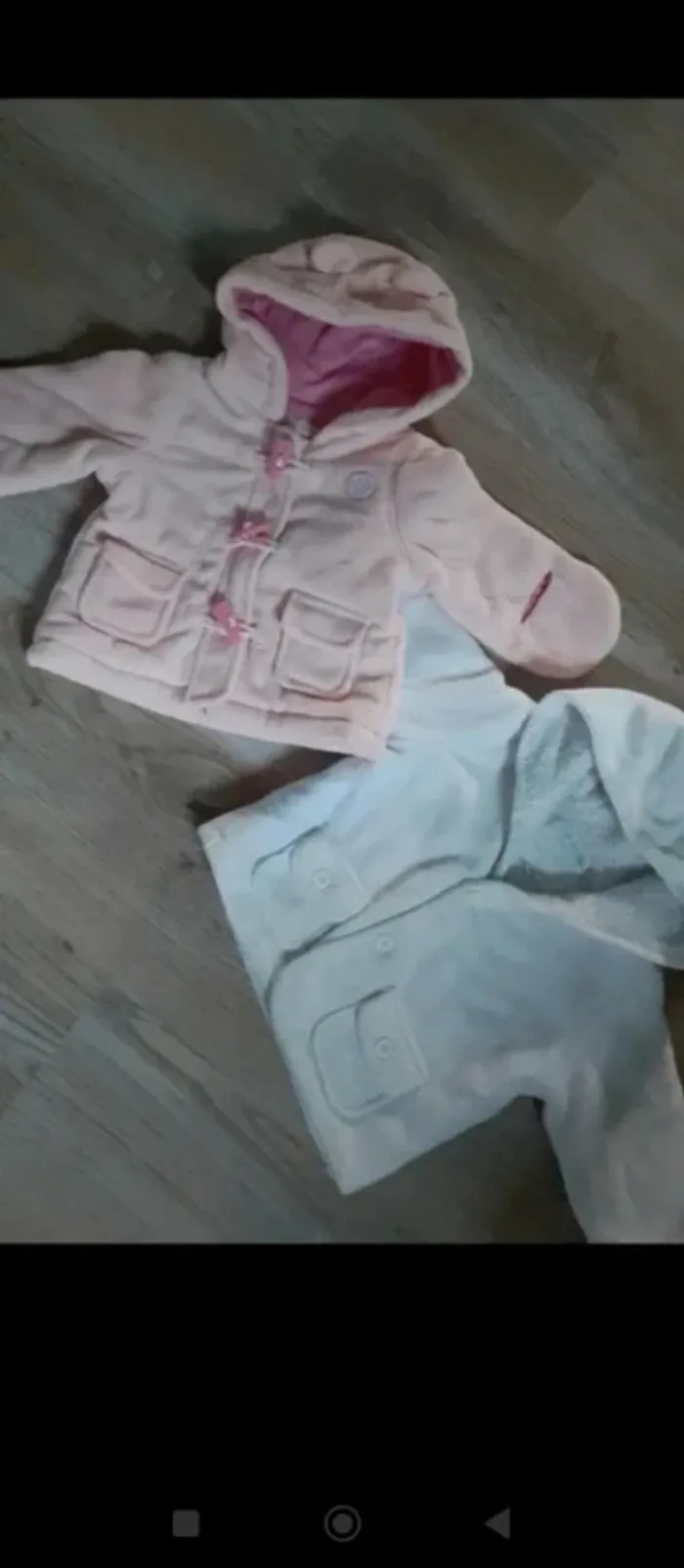 Lot manteaux fille