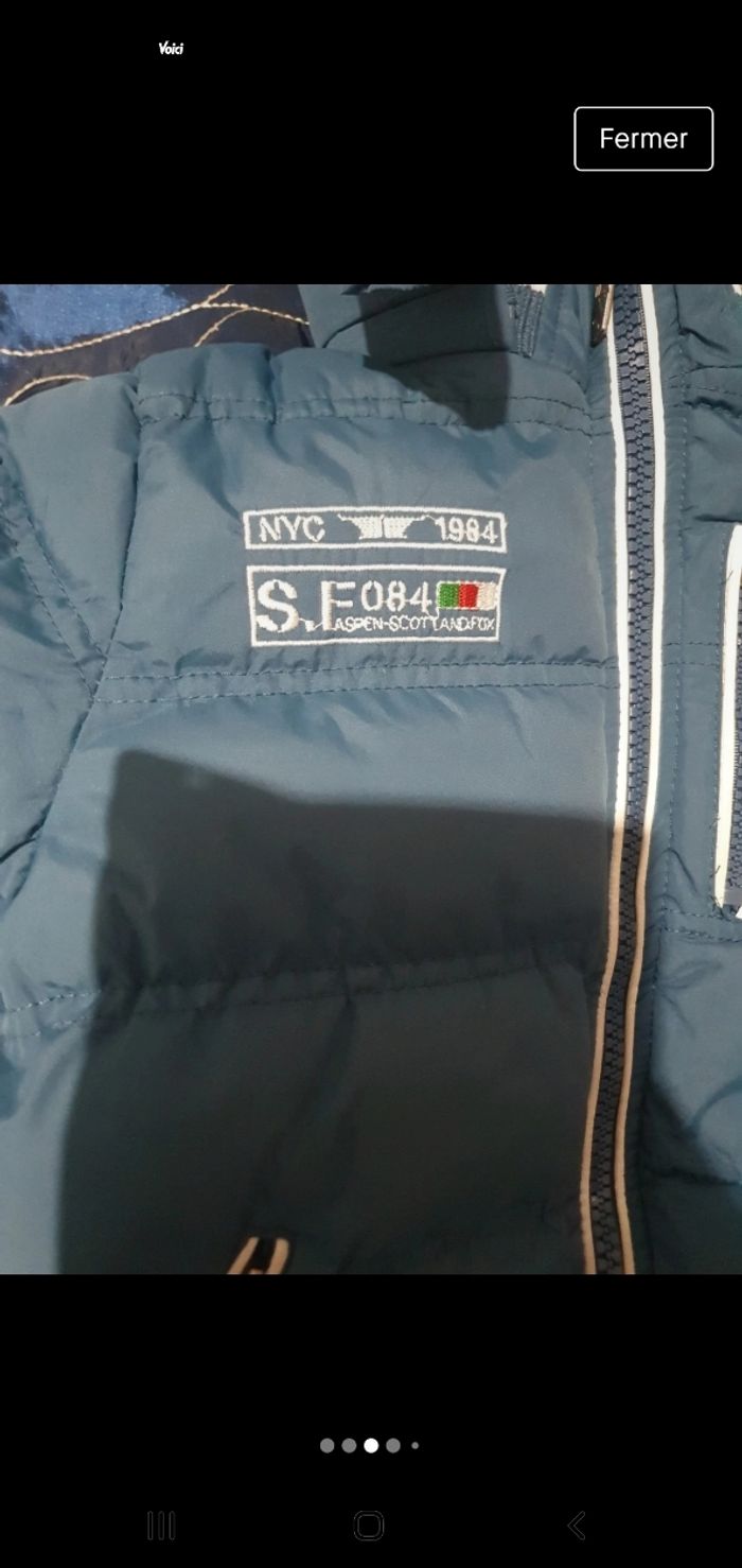 Veste bleu - photo numéro 2