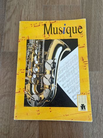 cahier de musique