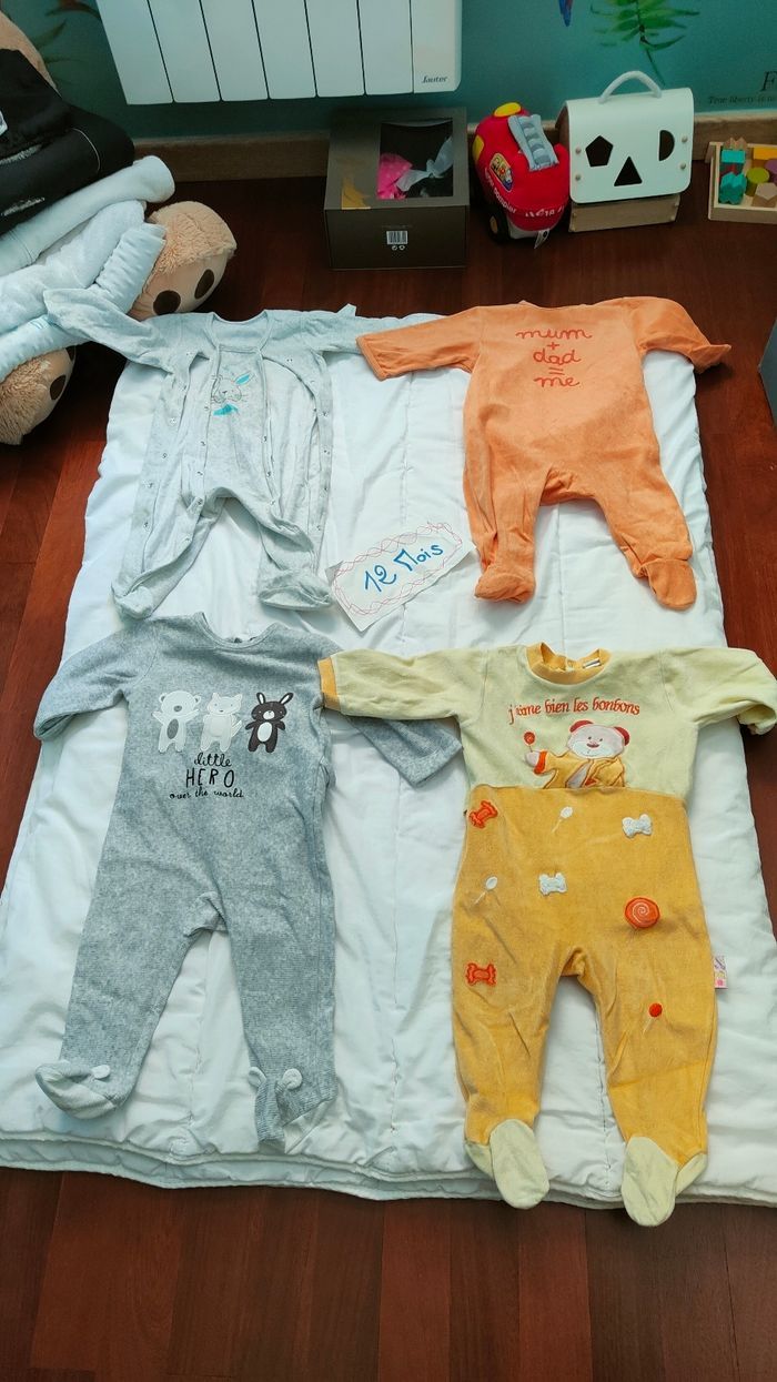 Vends vêtements bébé garçon 12 mois - photo numéro 4