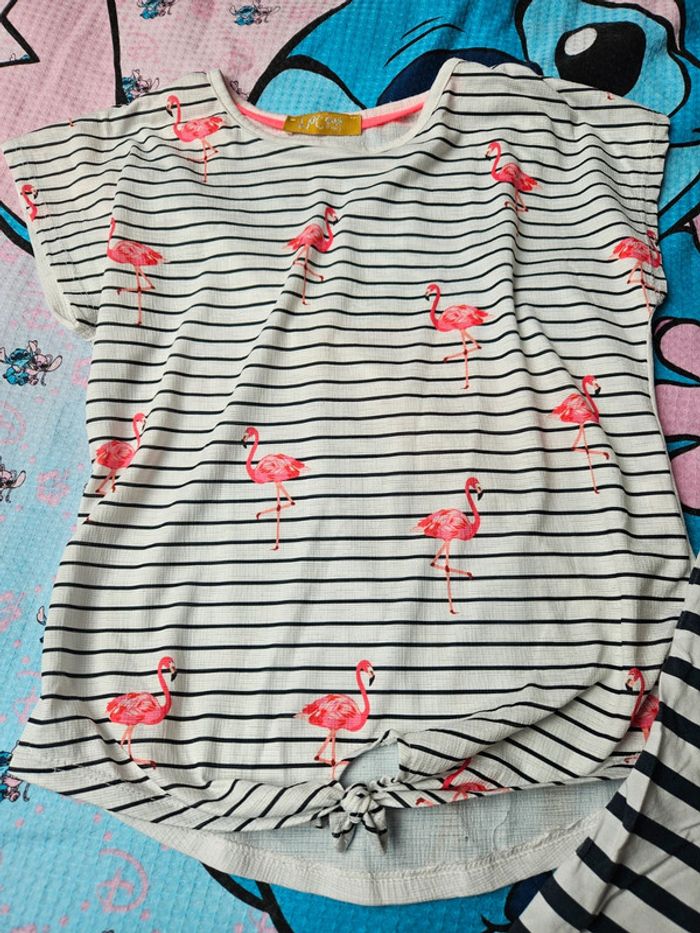 Lot tee shirt fille - photo numéro 3