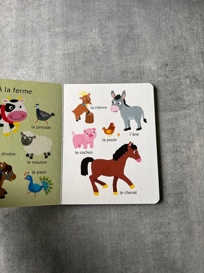 Livre mon petit imagier les animaux - photo numéro 2