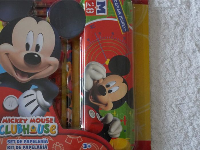 Set de Papeterie "Mickey Mouse Disney" neuf sous blister - photo numéro 2