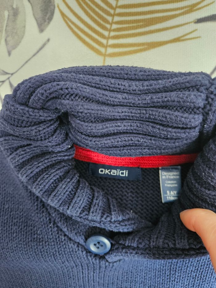Pull col haut 5 ans - photo numéro 2