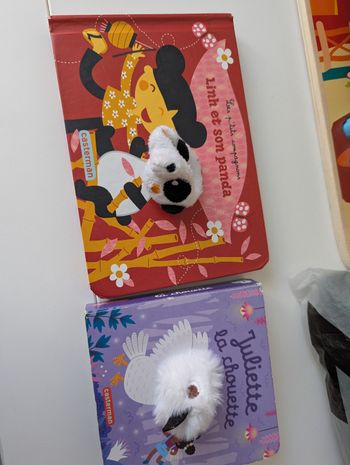 2 livres marionnettes 