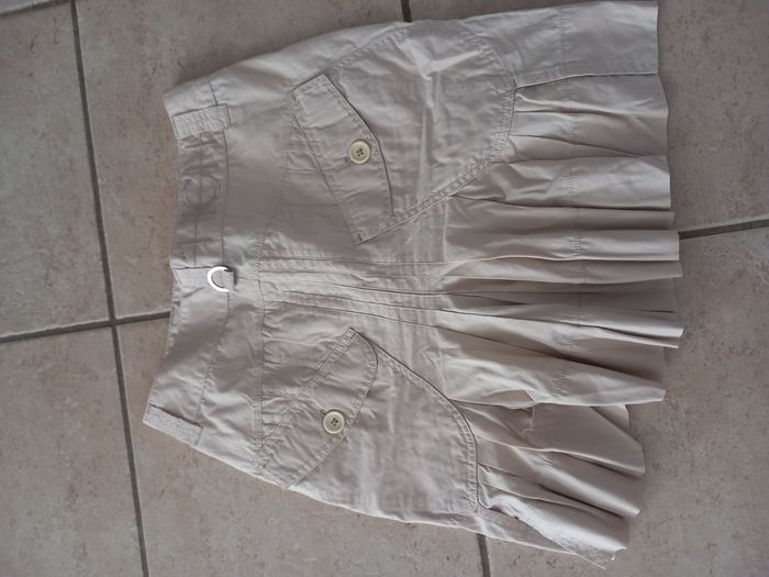 Jupe beige