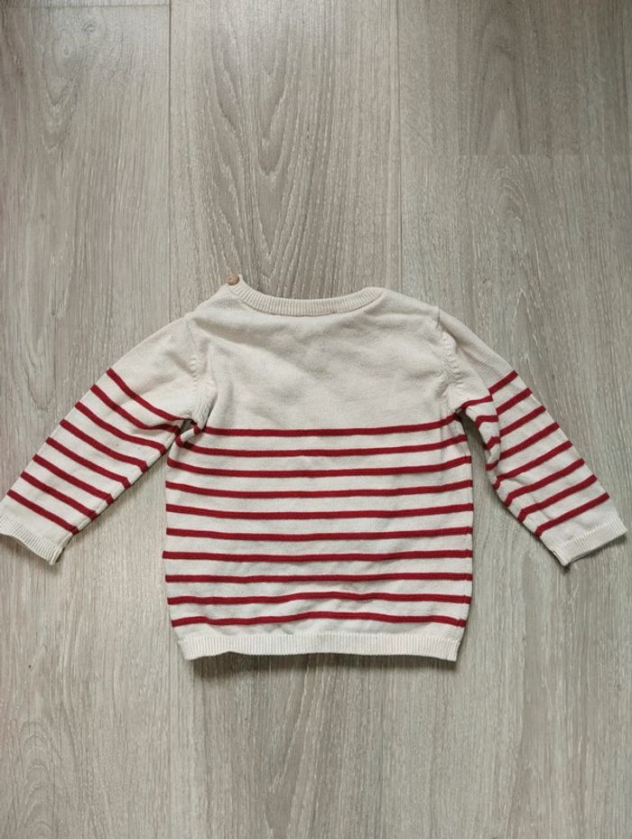 Pull fin mignon Sergent Major 9 mois garçon fille - photo numéro 4