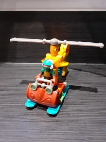 Tortue Ninja Hélicoptère 2 en 1