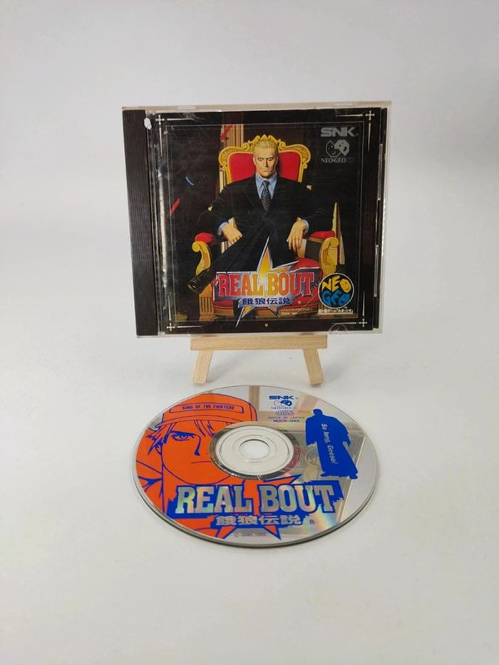 Real Bout Garou Densetsu Fatal Fury SNK Neo Geo CD Japan NTSC complet