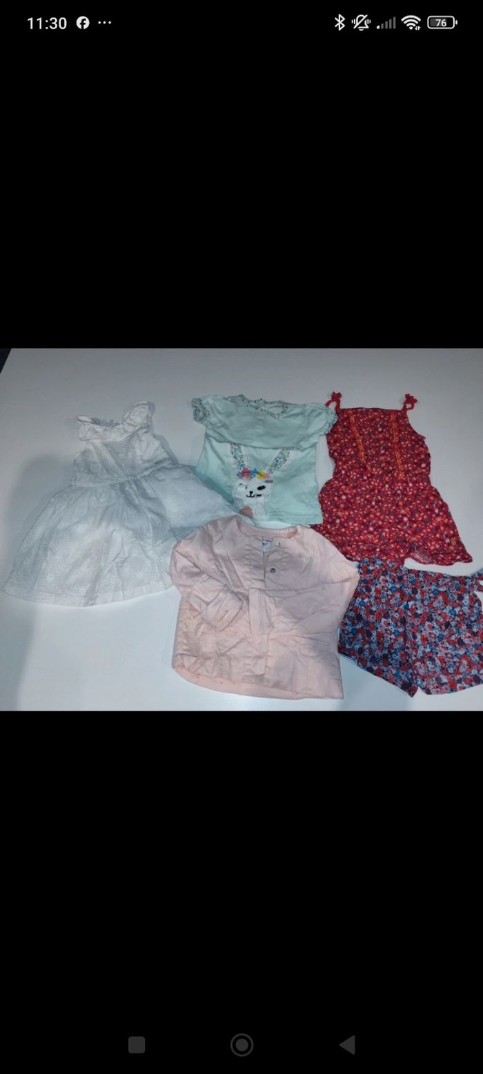 Lot sergent major fille 4 ans