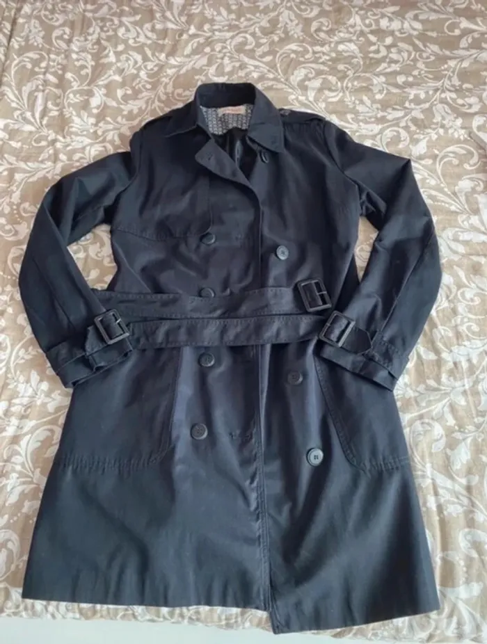 Trench Camaïeu Bleu Marine 42 - photo numéro 5