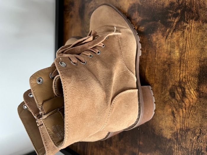 Bottes marron femme taille 37 – élégantes & en parfait état - photo numéro 2