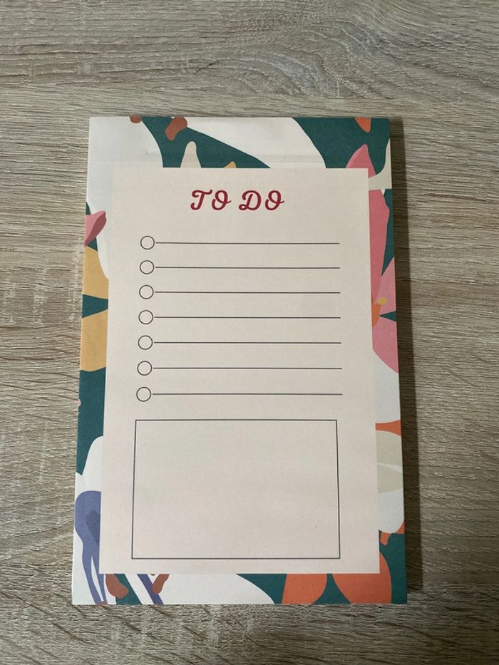 Bloc note neuf