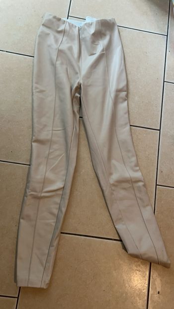 Pantalon simili cuir