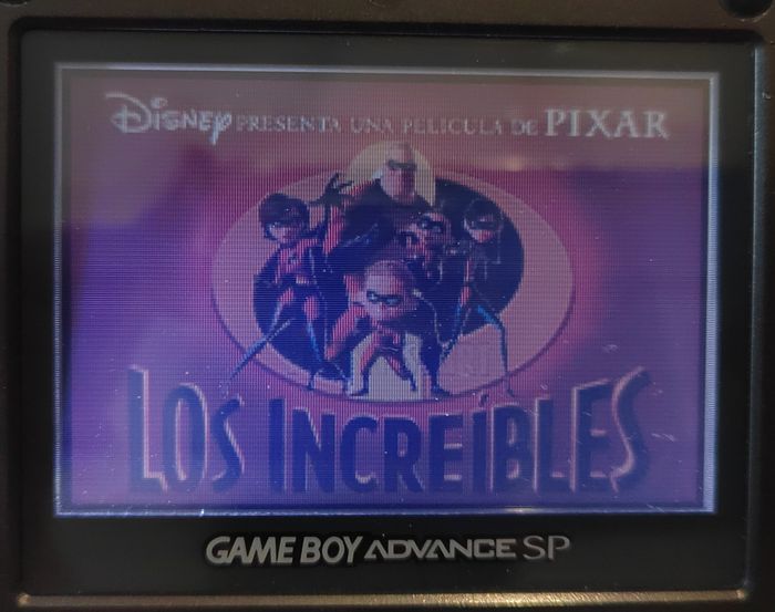 Disney Pixar Los Increibles ESP Nintendo Gameboy Advance GBA - photo numéro 3