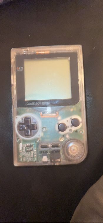 Console Nintendo Game Boy Pocket transparente édition limitée rare