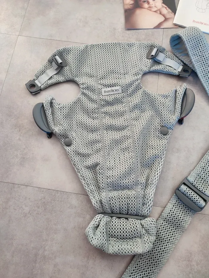 Porte bébé Mini 3d Mesh Babybjörn - photo numéro 2