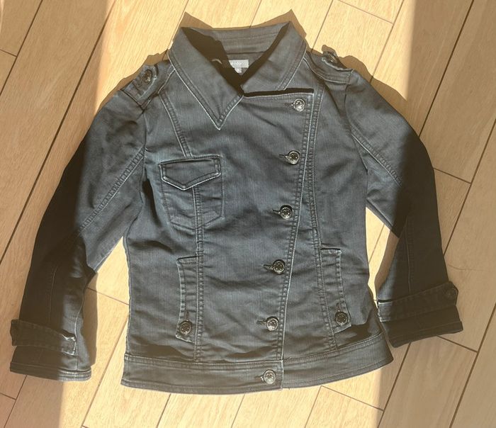 Veste près du corps cintrée asymétrique vintage - photo numéro 8