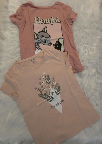 Neufs🩷🩷😍🤩 teeshirts MC 10 ans fille 🩷🩷🩷🤩😍