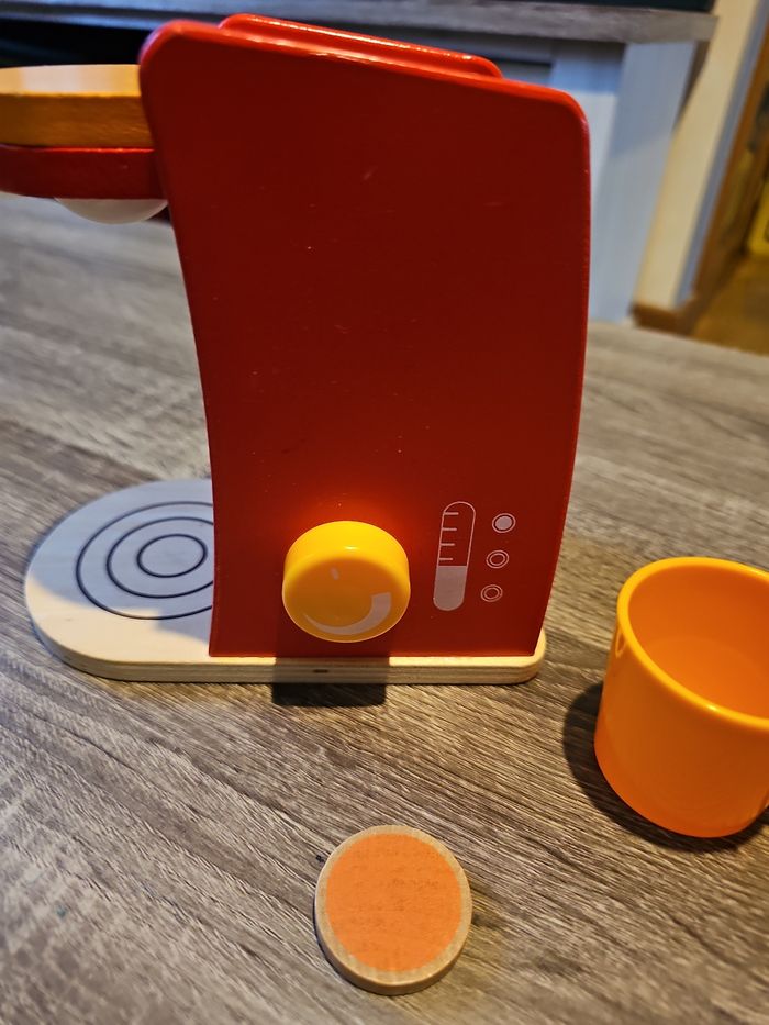 ☕️✨ Machine à café en bois – Jouet enfant ✨☕️ - photo numéro 4