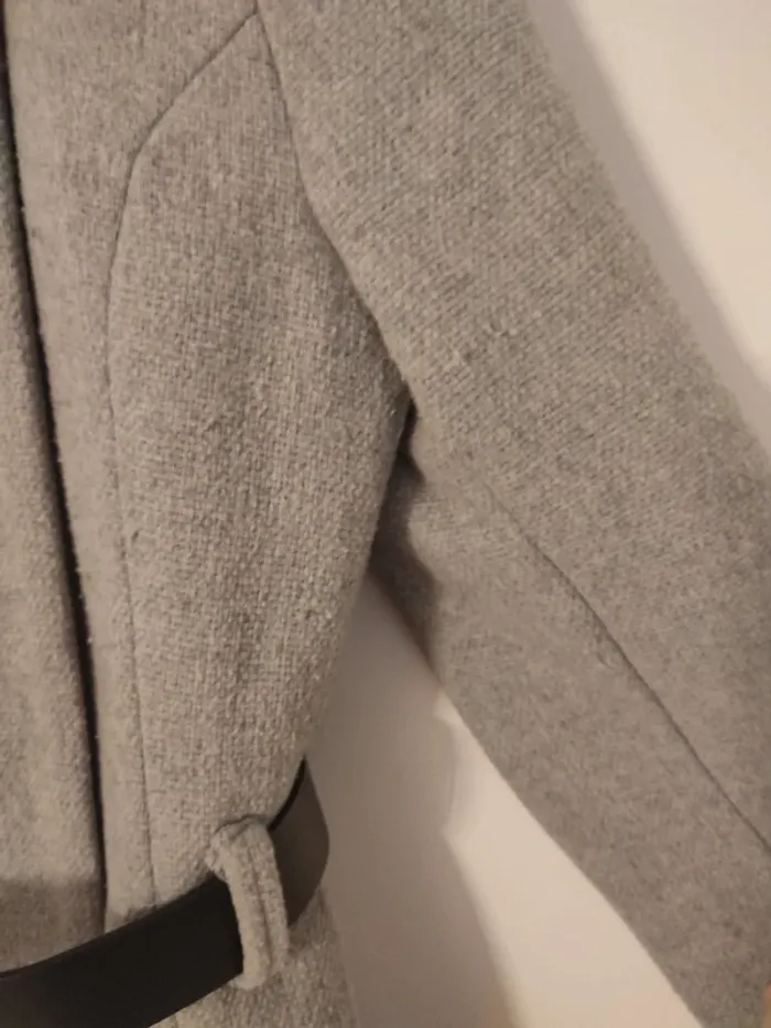Manteau gris camaïeu 36 - photo numéro 3