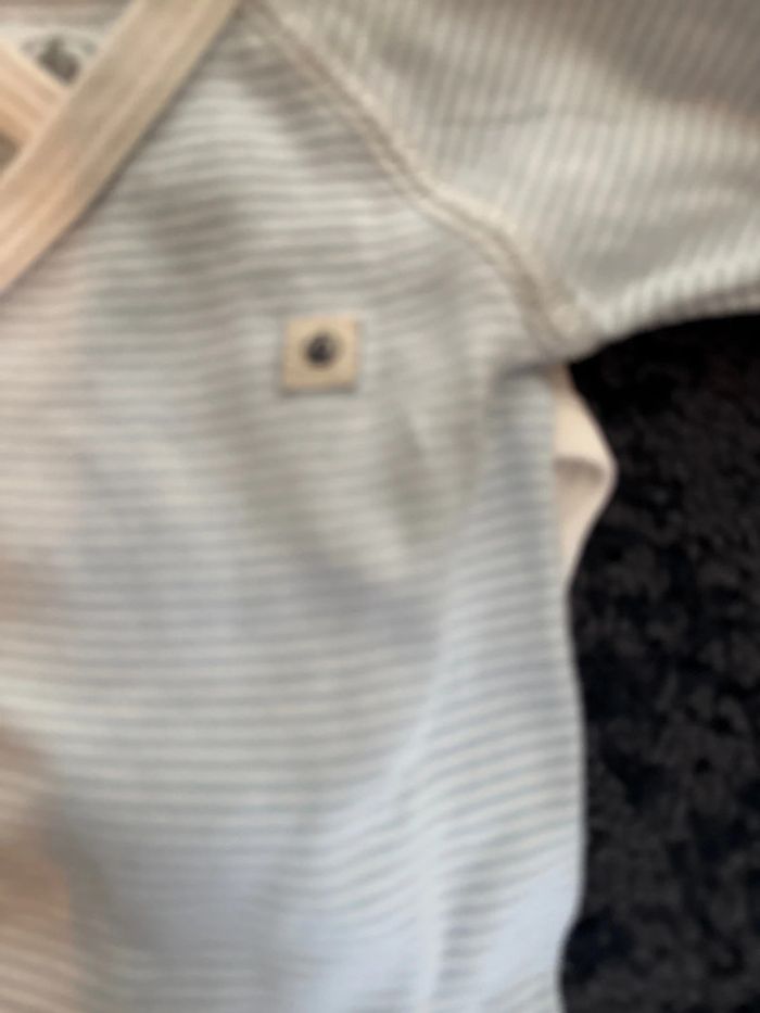 Body manches longues petit bateau bébé fille / garçon - photo numéro 8