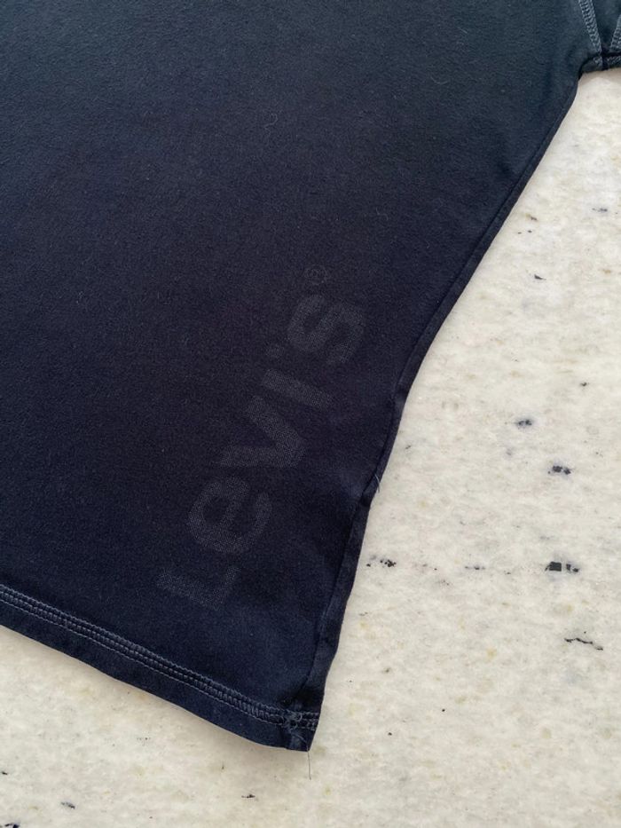 T-shirt noir Levis XS enfant - photo numéro 3