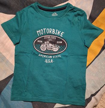 Tee-shirt manches courtes Moto Kiabi 6 ans