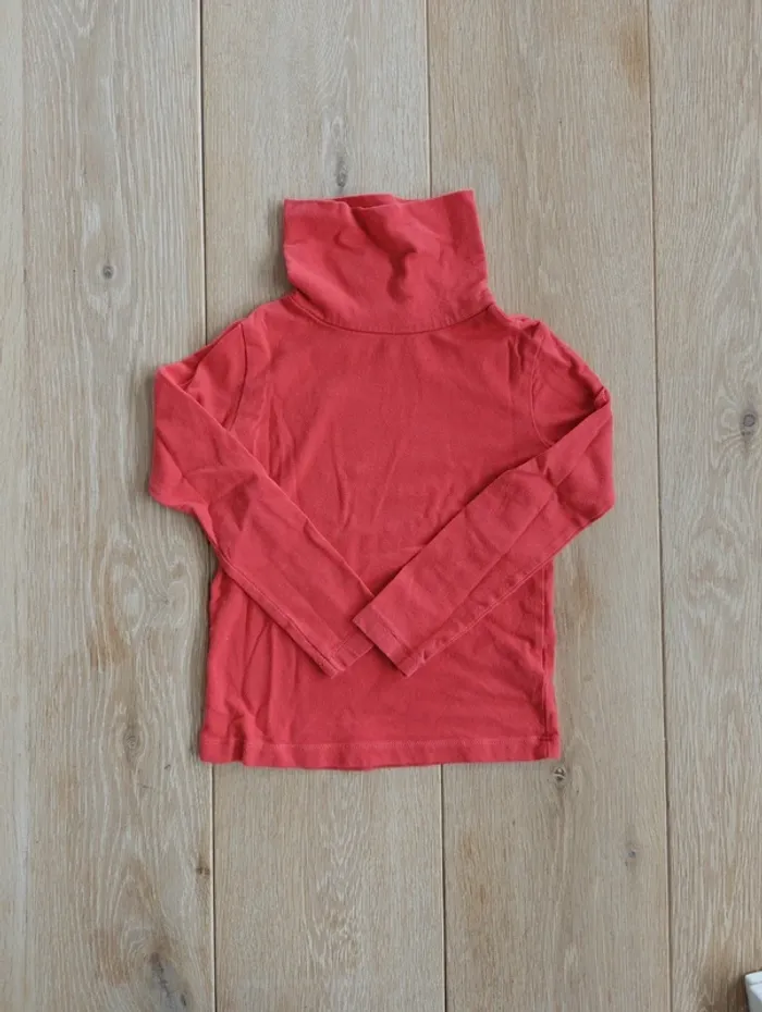 Joli sous pull corail Kiabi