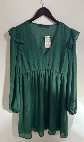 Robe verte Kiabi t. L (42/44)