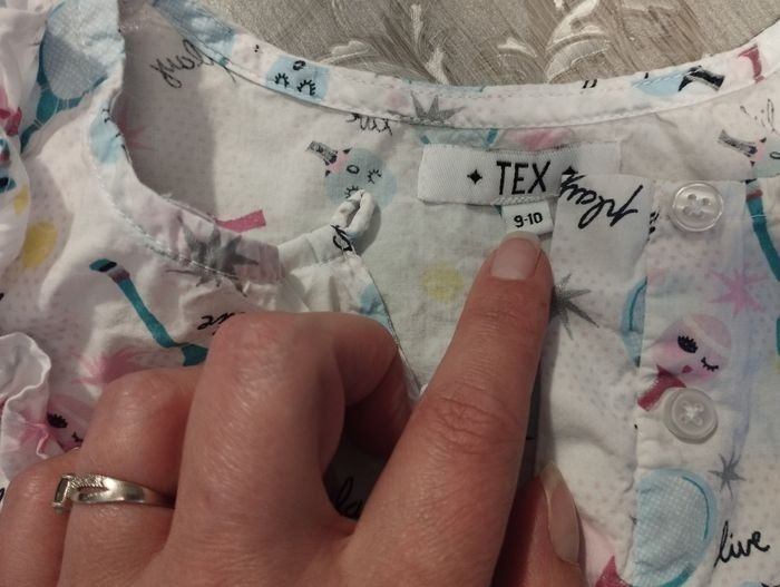 Blouse 9/10 ans fille - photo numéro 3