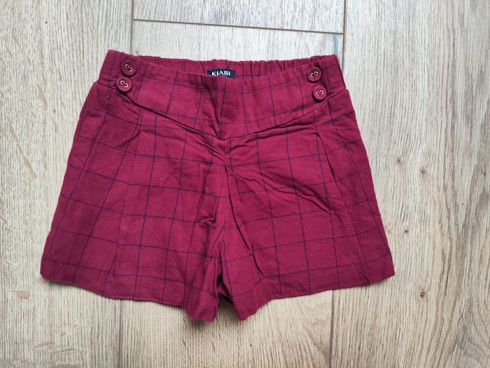 Short à carreaux 12 mois