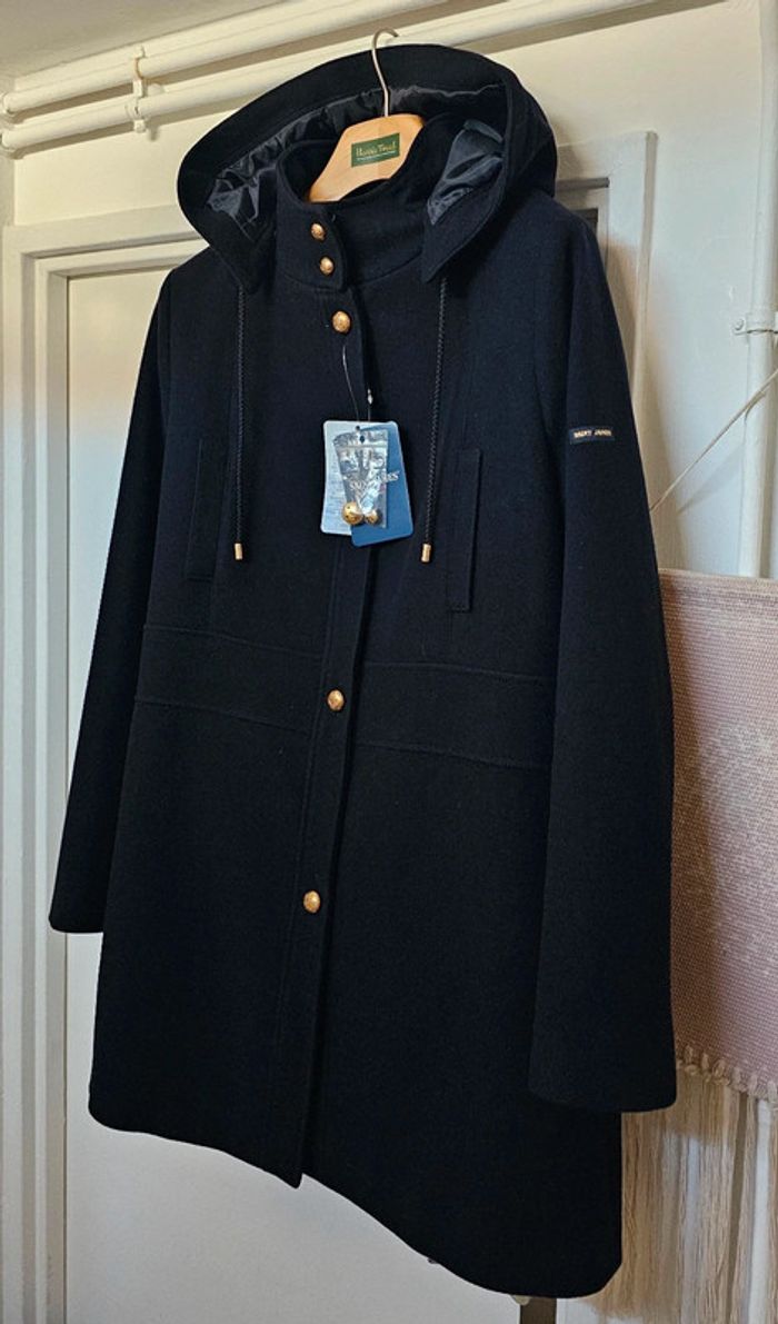 Manteau Caban Laine Saint James Taille 40