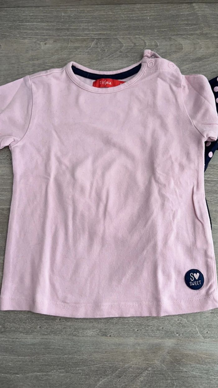 Lot t-shirt manches longues - photo numéro 2
